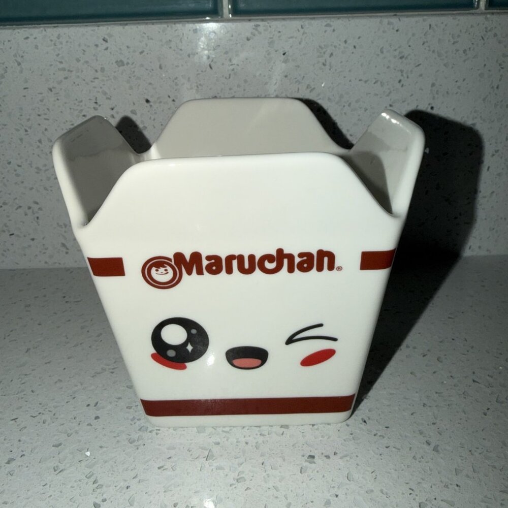 Maruchan Ramen Noodle Take Out Ceramic New without Box No Chopsticks